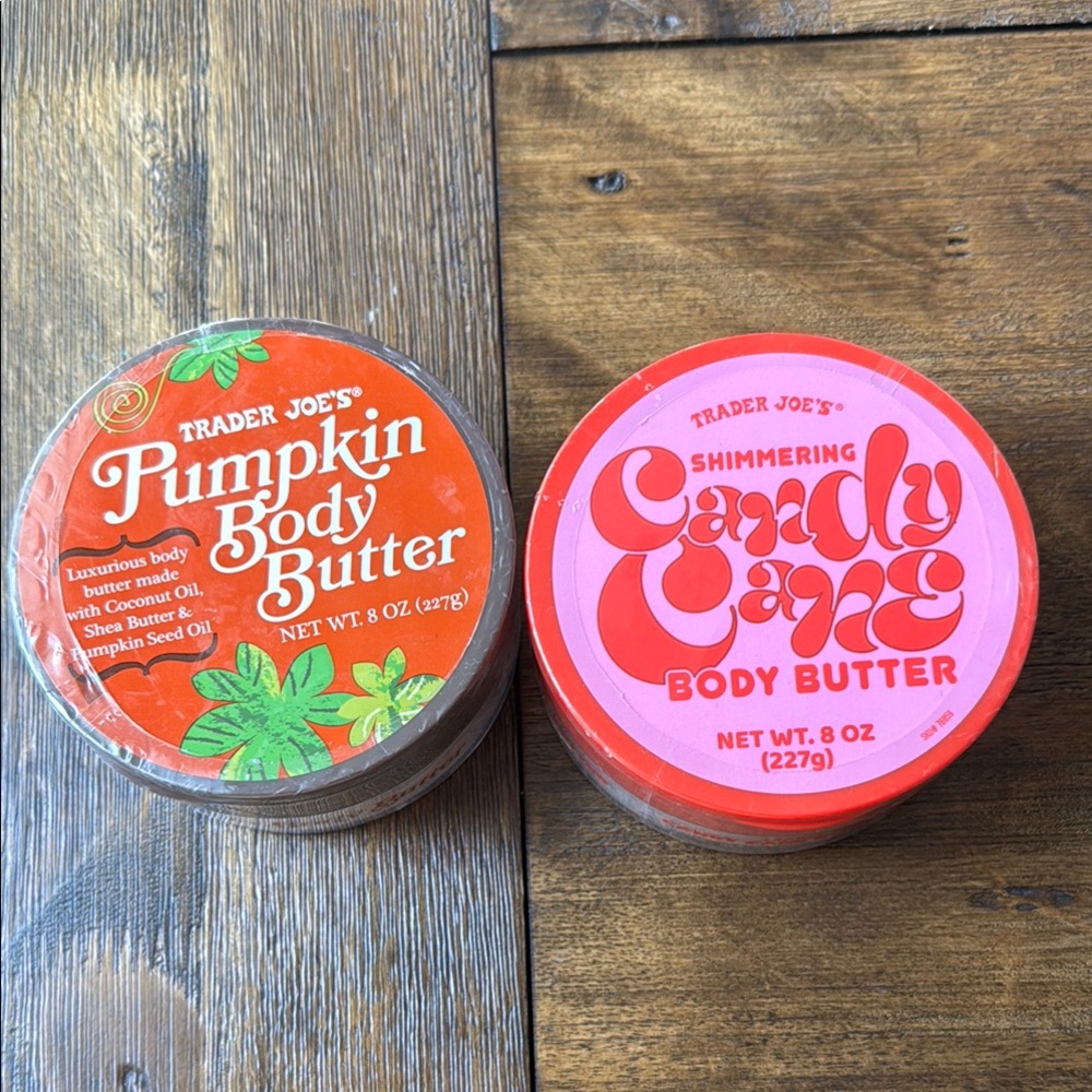 Pumpkin and Candy Cane Body Butter Set